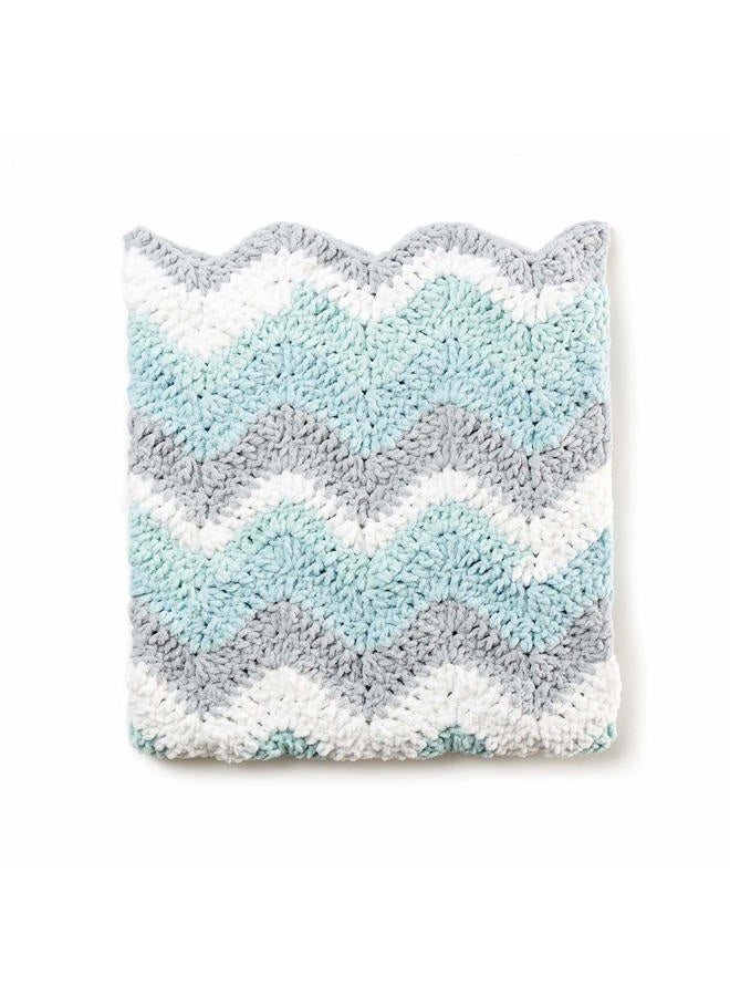 Bernat Baby Blanket Stripes -300g- Seaglass - Image 5