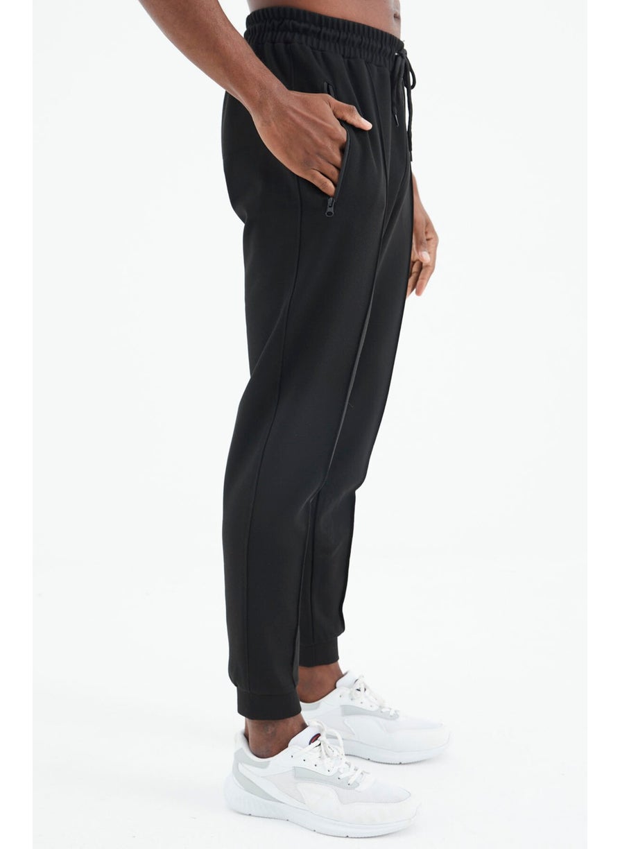 Air Jones - Darian Black Jogger Men's Tracksuit Bottom - 82113 - Image 1