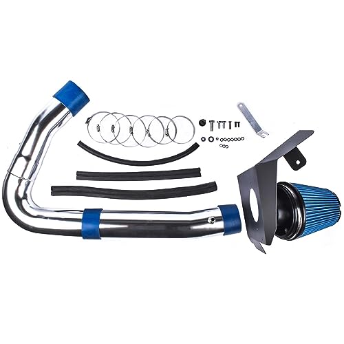 Flynsu Heat Shield Cold Air Intake Blue Dry Filter Replacement for 2011-2020 Chrysler 300 300C Dodge Charger Challenger 3.6L V6 HI-DG-12BL - Image 2