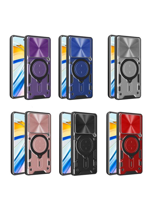 S-TOP Case For Infinix GT 20 Pro CD Texture Sliding Camshield Magnetic Holder Phone Case - Image 2