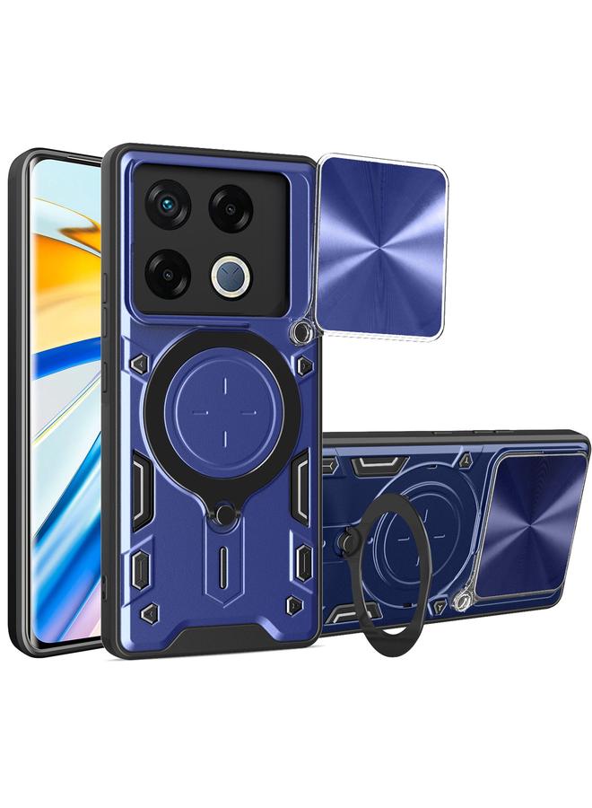 S-TOP Case For Infinix GT 20 Pro CD Texture Sliding Camshield Magnetic Holder Phone Case - Image 1