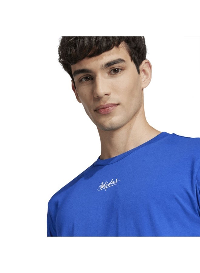 adidas Originals adidas M L B LEMON T Blue Training T-SHIRTS for Men - XS  - Image 2