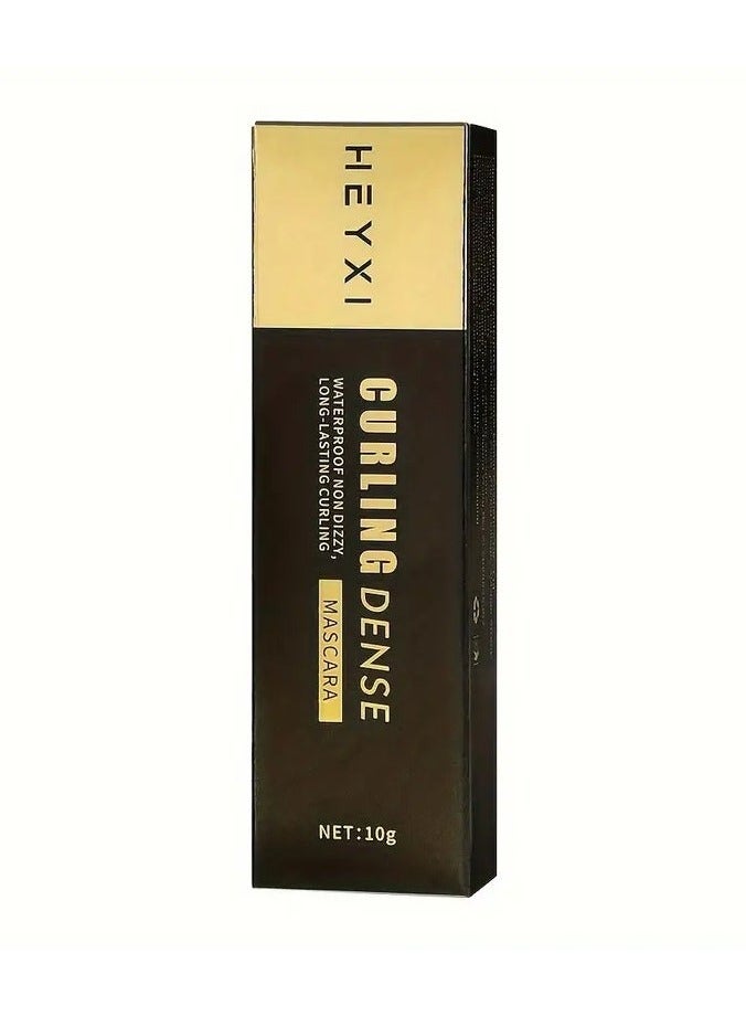 هايكسي Heyxi ماسكارا مقاومة للماء 1 قطعة-طويلة الأمد ، حجم وتجعد ، ماسكارا رموش من ألياف الحرير لجميع أنواع البشرة ، سهلة الفرشاة غير الكتل ، أسود مكثف - Image 5