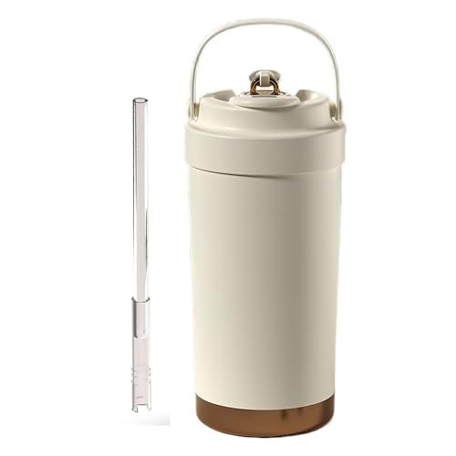 Wosta Travel Mug, Insulated Coffee Cup with Leakproof Lid,Vacuum Insulation Stainless Steel Reusable for Hot Cold Coffee, Non-Slip Protective Cover, (Seasalt, 500 Ml) - Image 1