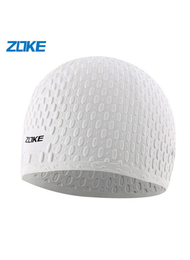 Zoke Silicone Swim Cap, Waterproof, Hair And Ear Protection, Water Drop Cap, Uni, Comfortable, Non-constricting, 619503201-2 - Image 4