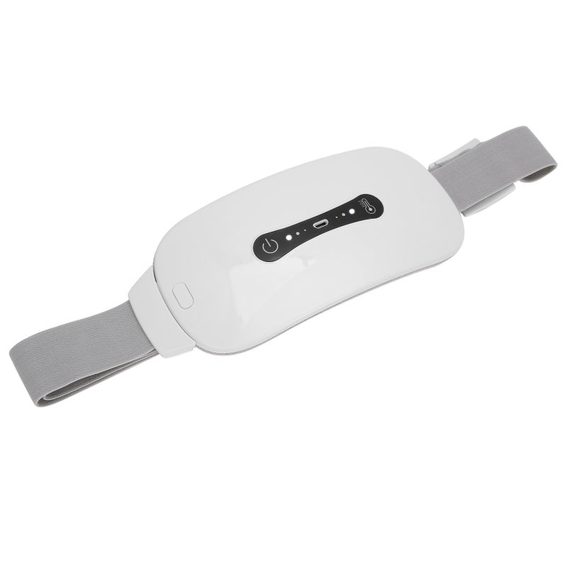 حزام السحار المُدفئ قابلة للشحن عبر USB — وسادة مساعدة على التدفئة أثناء الحيض مع اهتزاز لتسخين الخصر وتخفيف التشنجات - Image 4