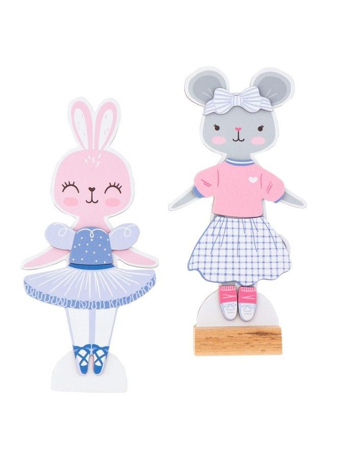 Magnetic Dress Up Doll Bunny And Mouse - pzsku/ZEA9D23D2021A039D9113Z/45/_/1692164242/6babbfd9-b5fd-4a6e-990b-8743986532b9