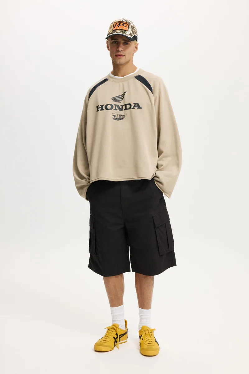 Cotton On CROPPED HONDA JT RACING CREW F