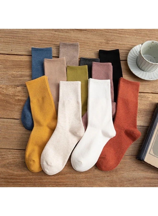 KUYING Fashion Anti Slip Breathable Sports Socks Ten Piece Set 