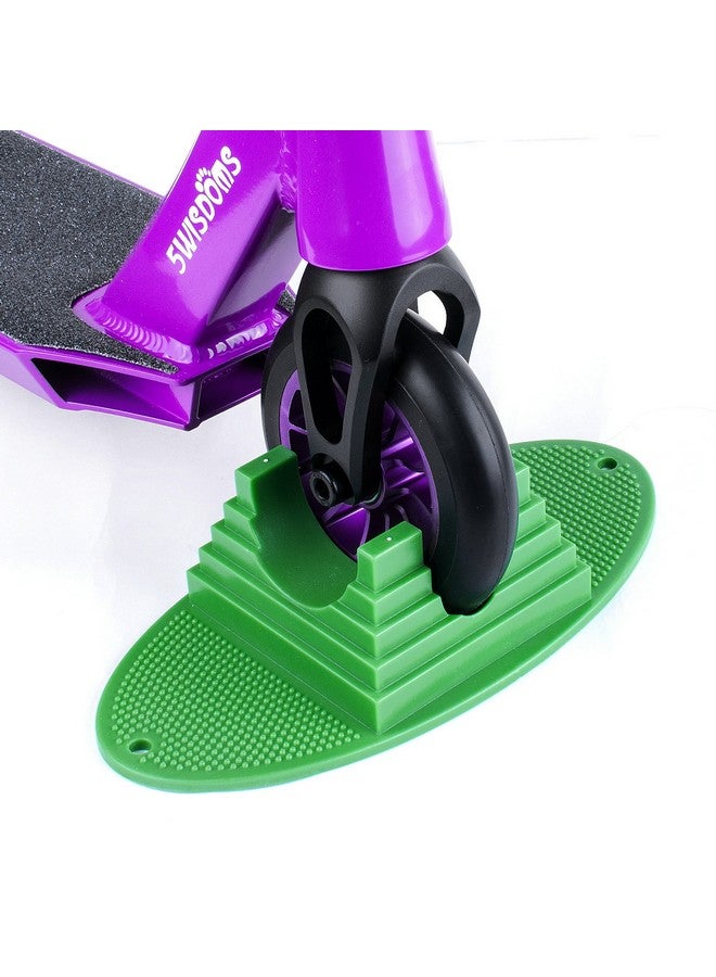 Z-FIRST Pro Universal Scooter Stand fit Scooter Brand Fuzion,Razor,Pulse Performance, Madd Gear, Lucky, Vokul,Phoenix, District and Most Major (Green) - Image 2