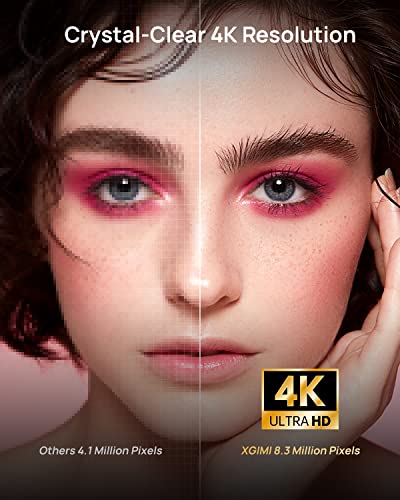 XGIMI Horizon Pro 4K Projector, 1500 ISO Lumens, Android TV 10.0 Movie Projector with Integrated Harman Kardon Speakers, Auto Keystone Screen Adaption Home Theater Projector - Image 2
