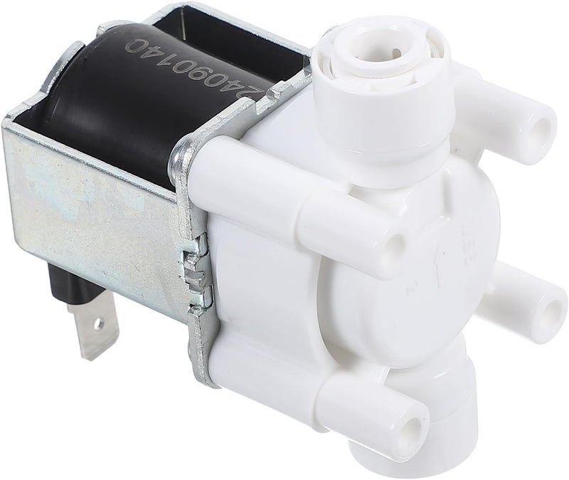 Roleader 1/4 Inch Quick Connect 24v Normally Closed Solenoid Valve for Water Dispenser Reverse Osmosis Systems and Water Purifiers - Image 1