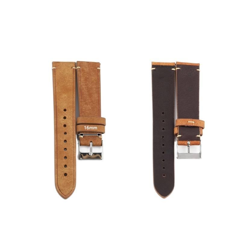 Leather Portable Smartwatch Band for daily smartwatch wear and replacement strap On The Go Use Work Use Family Use Everyday Use Home Use Travel - Image 4