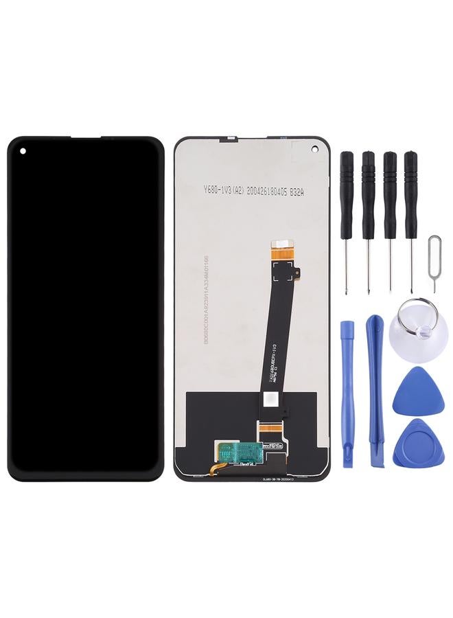 erorex Replacement Original LCD Screen for HTC U20 5G with Digitizer Full Assembly Black - Image 2