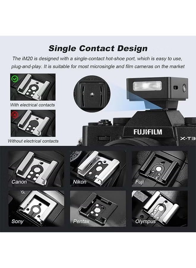 Godox iM20 Mini Flash for Ricoh RG3 DSLR/Mirrorless Cameras - Image 5