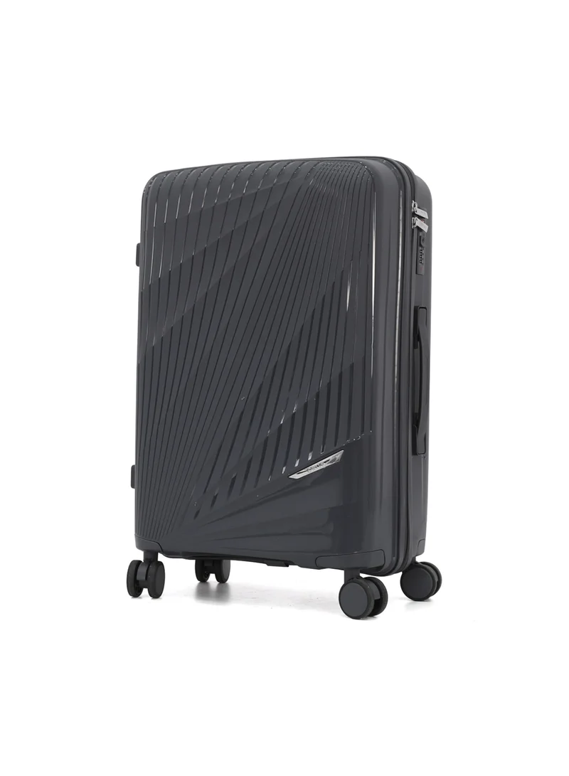 CAPITAL Unbreakable Hardshell PP Luggage Trolley Bag 5 Pieces Set With Double Spinner Wheels (BC-12",S-20",M-24",L-28",XL-32")