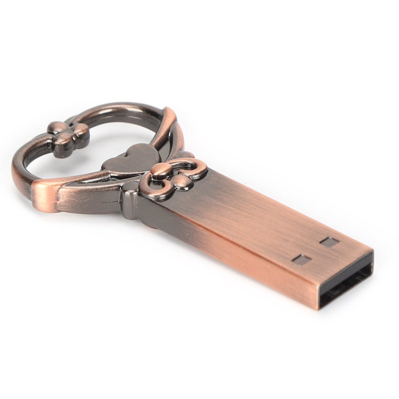 Heart Shaped Flash Drive: 4Mb-20Mb/S Transmission Rate, Waterproof Metal Shell, Plug Play Thumb Memory Stick for Desktop Laptop Tablet TV Speaker File Backup - Image 3