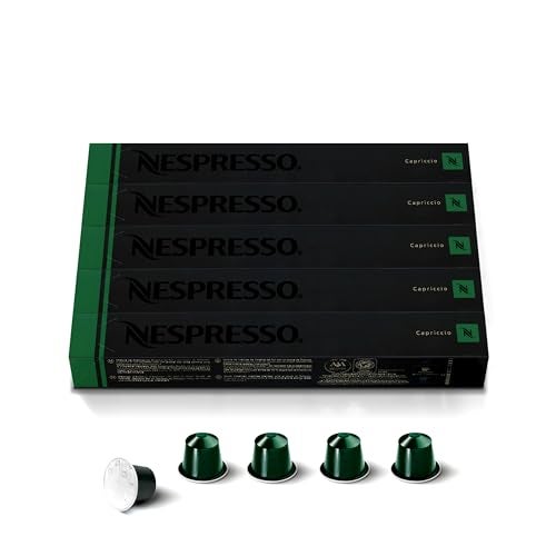 Nespresso Capsules Original Line Capriccio Medium Roast Espresso Coffee 50 Count Coffee Pods - Image 1