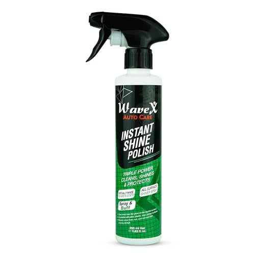 Wavex Instant Shine Bike Polish 350ml | All in One Bike Polish for Restoring Showroom Look of Bikes & Scooters - Image 1