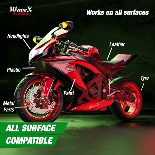 Wavex Instant Shine Bike Polish 350ml | All in One Bike Polish for Restoring Showroom Look of Bikes & Scooters - Image 4