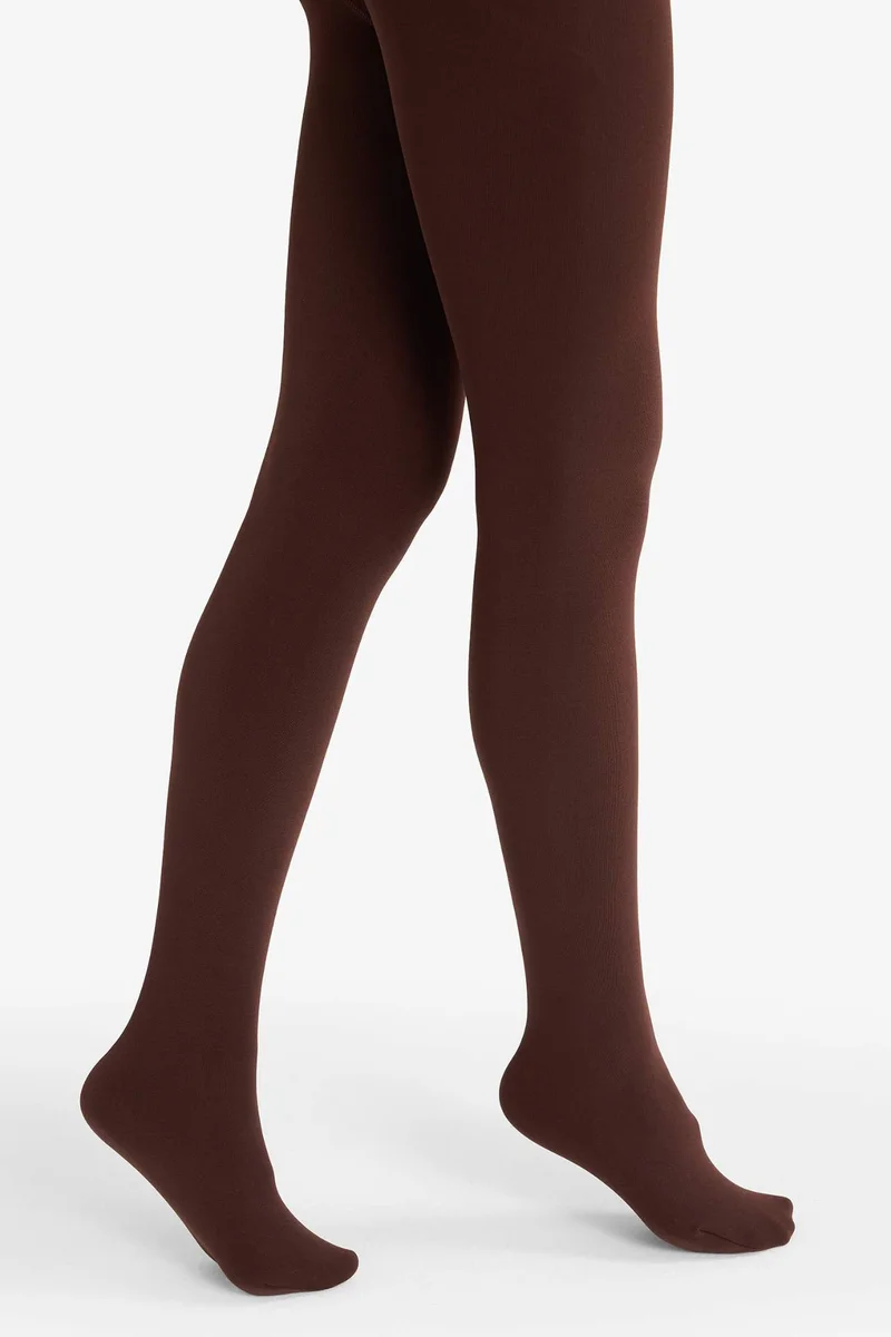 ديفاكتو Woman Thermal Brown Tights