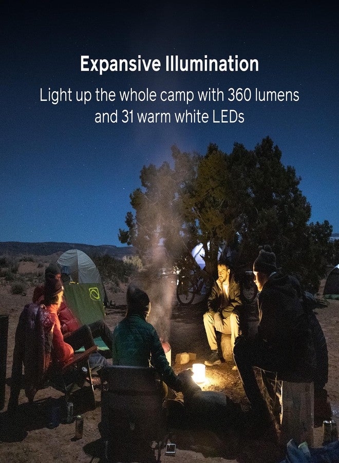 BioLite Luci Charge Inflatable Rechargeable Solar Camping Lantern, Charge 360 - Image 3