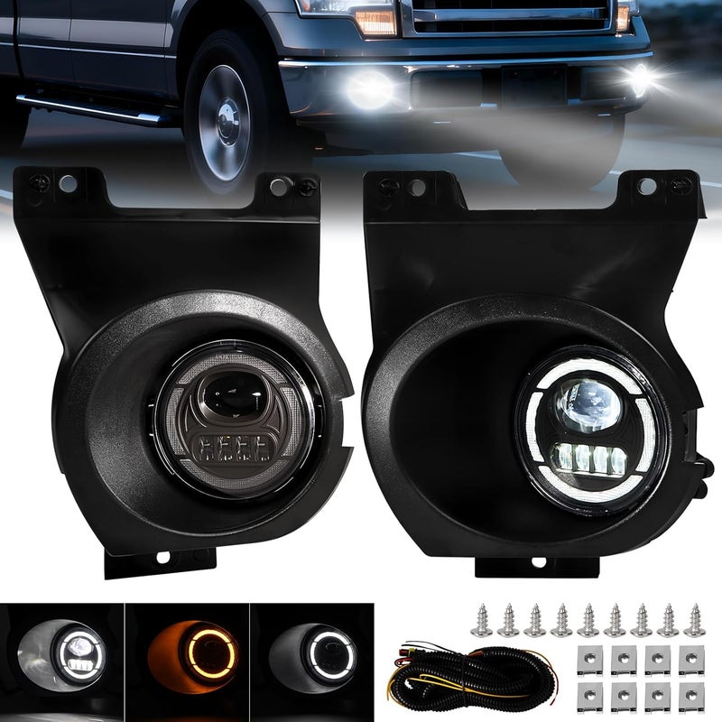 Shocklight LED Fog Lights for 2009-2014 Ford F-150 Front Bumper - Image 2