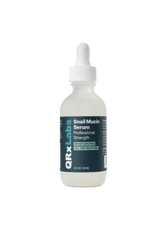 QRxLabs QRxLabs Snail Mucin Serum  Hydrates Plumps  Brightens  With Collagen for Firm Radiant Skin  Gently Exfoliates for a Smooth Glow  2 oz 