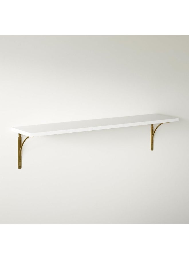 Horoof Home Horoof Home® White Acrylic Floating Shelf  - Image 1