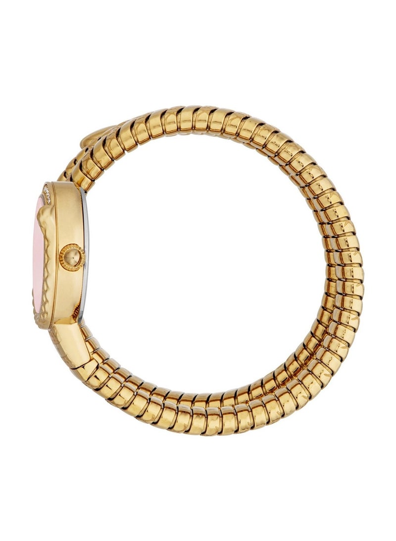 Just Cavalli ساعة يد نسائية مزينة بأشرطة ملفوفة تناظرية كوارتز JC1L302M0035 - Image 3