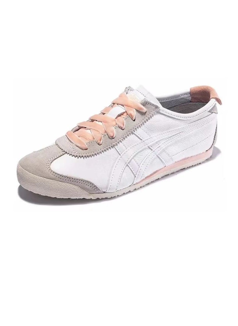 Onitsuka Tiger - حذاء مكسيكو 66 أبيض/وردي - Image 1