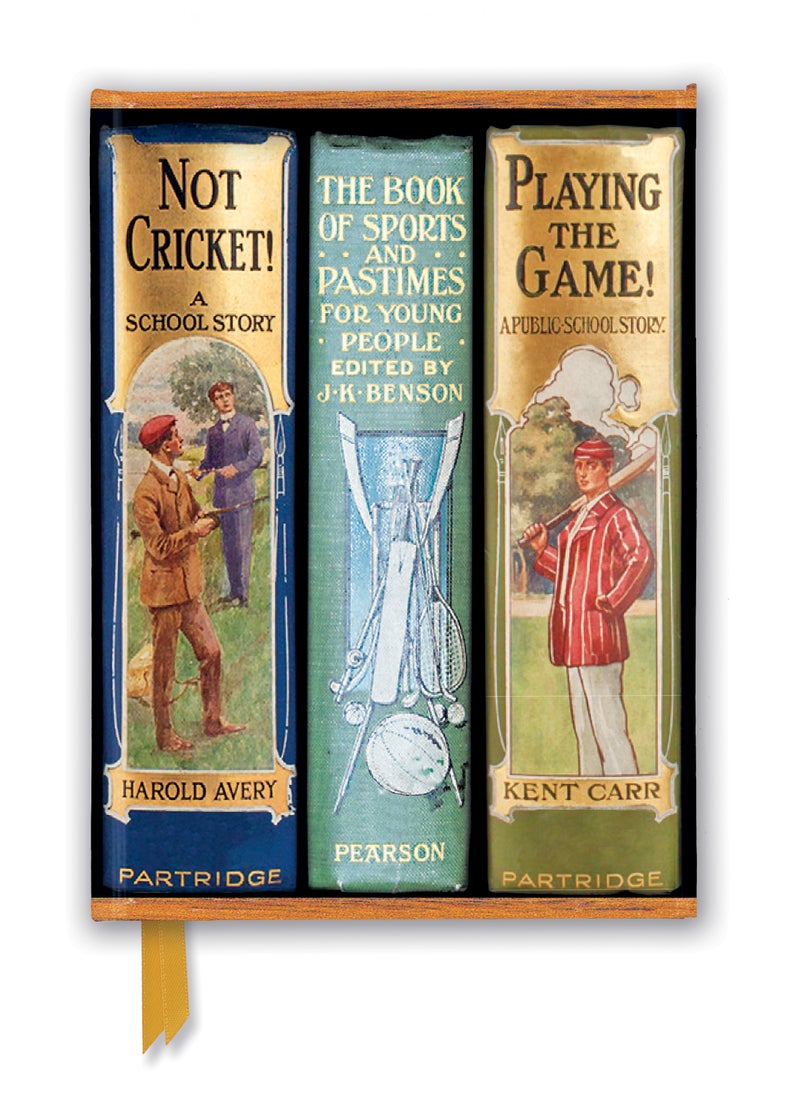 Bodleian Libraries: Book Spines Boys Sports (Foiled Journal) 