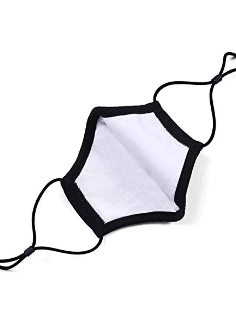 Generic washable face mask with earloops in soft fabric  - Image 3