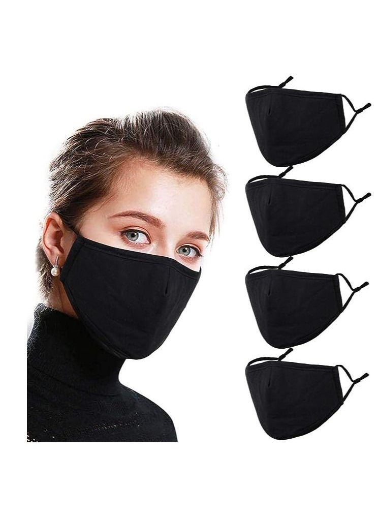 Generic washable face mask with earloops in soft fabric  - Image 1