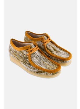 Men Standard Wallabee Lace Up Shoes, Multicolor