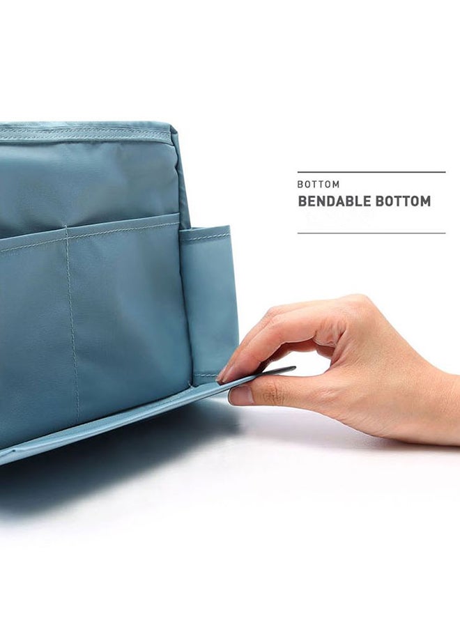 Blue Pink White Hanging Toiletry Kit - Image 4