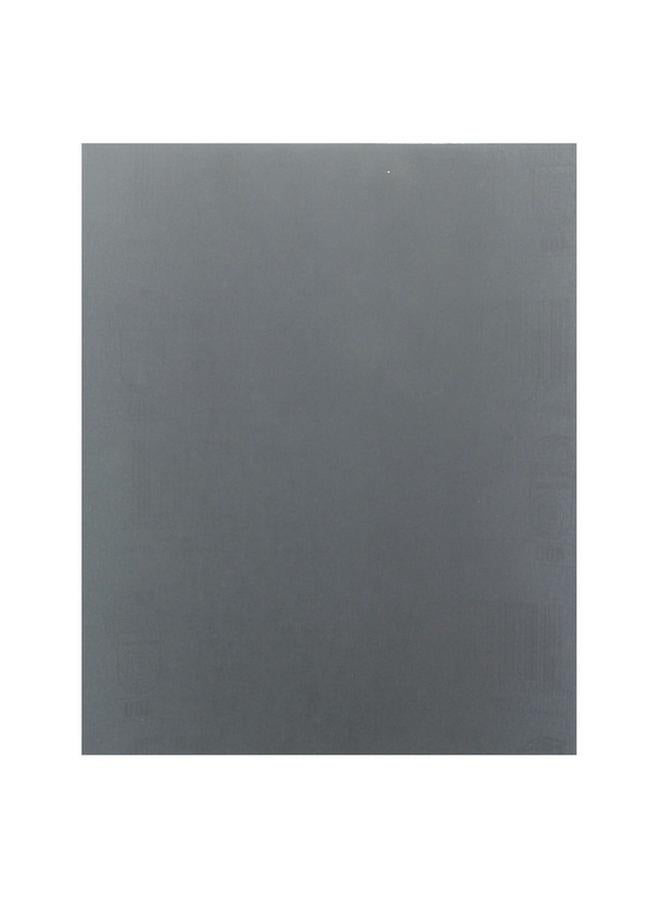ACE 5-Piece 400 Grit Silicon Carbide Waterproof Sandpaper Black 9 x 11inch - Image 3