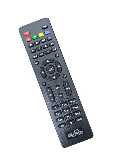 Star Track 5200 HD Receiver Remote Control Black
