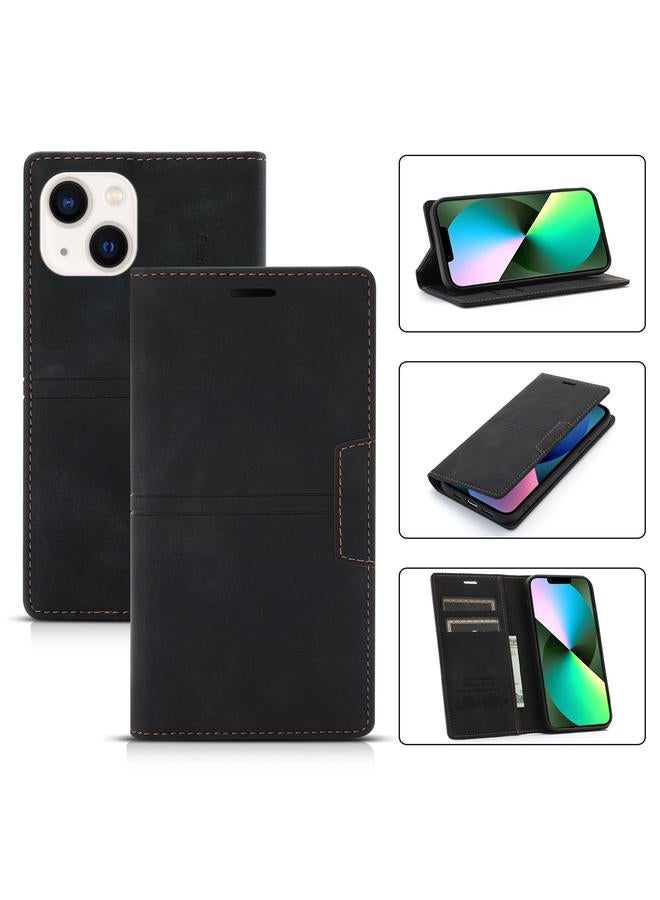 S-TOP Case For iPhone 14 Magnetic Leather Phone Case - Image 1