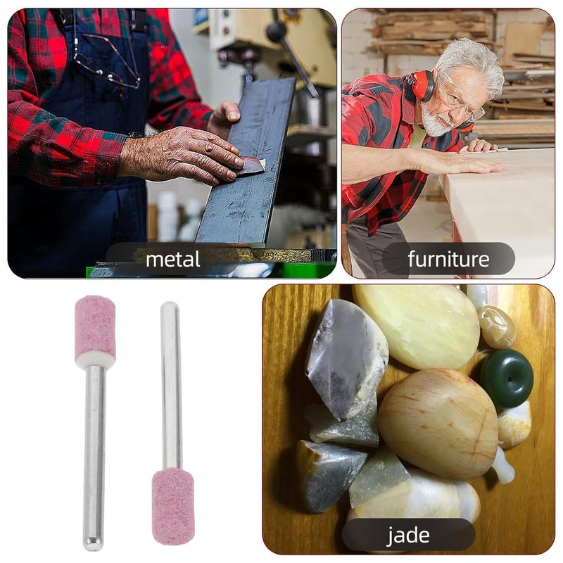 50pcs 3mm Cylindrical Sanding Drill Bits for Rotary Tools Professional Polishing Grinding Stones - Image 5