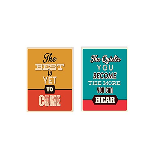 PAPER PLANE DESIGN Quote and Motivational Poster Set of 10 (Size 45 x 30 cm) d806 - Image 4