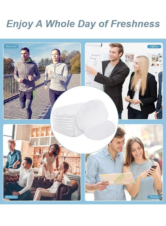 100PCS Underarm Sweat Pads for Men and Women, Disposable Underarm Sweat Pads – Strong adhesion, suitable for excessive sweating, invisible, comfortable, all-day protection for work, weddings, Eid al-Fitr, and special occasions - Image 5