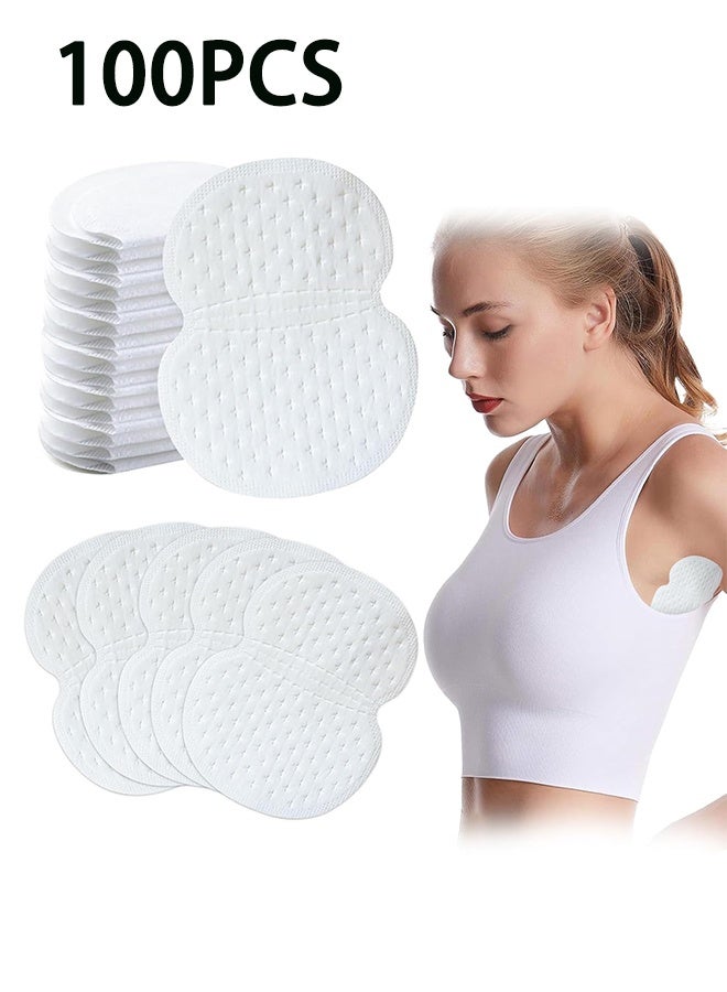 100PCS Underarm Sweat Pads for Men and Women, Disposable Underarm Sweat Pads – Strong adhesion, suitable for excessive sweating, invisible, comfortable, all-day protection for work, weddings, Eid al-Fitr, and special occasions - Image 1