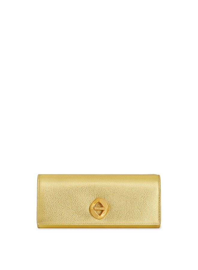 Rebecca Minkoff G Wallet Crossbody, Gold/Antique Brass Hardware - Image 1