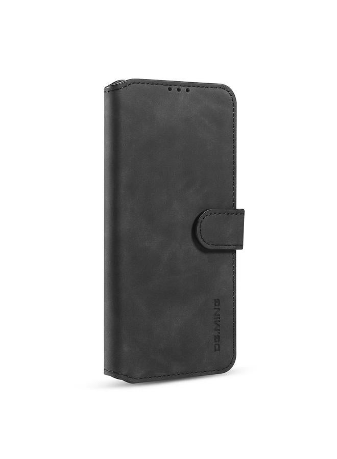 Dg Ming Case For Samsung Galaxy A32 4G Retro Oil Side Horizontal Flip Leather Case with Holder & Card Slots & Wallet - Image 2