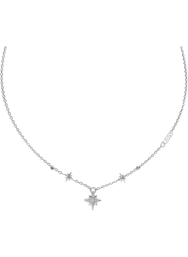 GUESS Pendent Drop Detail Long Necklace