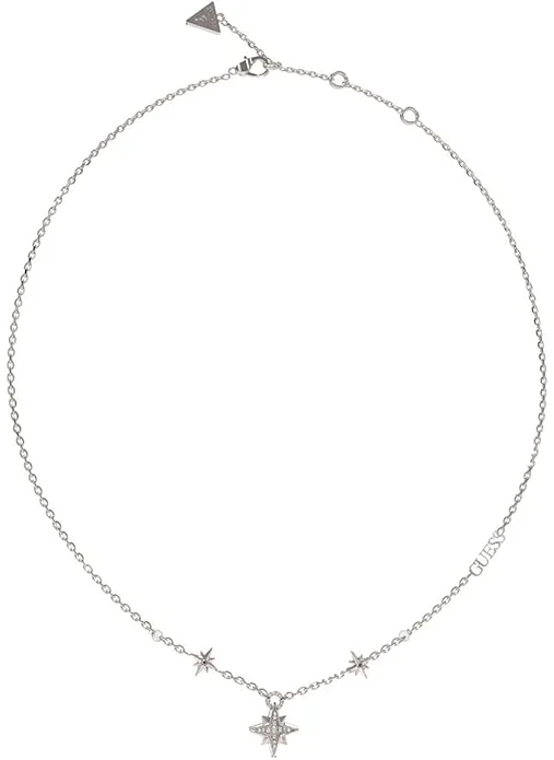 GUESS Pendent Drop Detail Long Necklace