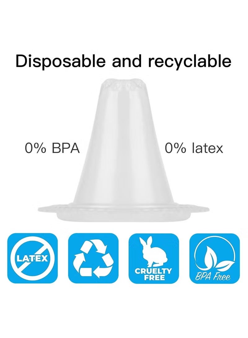 100 Pcs Ear Thermometer Replacement Probe Covers – Lens Caps & Filter Protectors for All Braun ThermoScan Models – Universal Refill Caps - Image 3