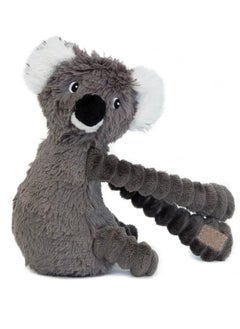 Les Deglingos Trankilou Koala Mom & Baby Plush Toy - Grey, Soft Corduroy, Eco-Friendly, Suitable for Babies & Toddlers  - Image 4