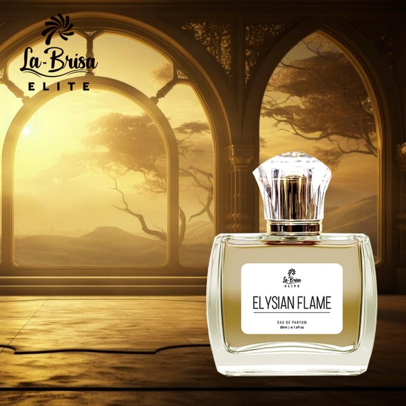 LABRISA La Brisa Elite Elysian Flame Jacob Long Lasting Unisex Perfume Combo Pack Fruity Spicy Ambe Musk Notes Ideal For Everyday Use Eau De Parfum 50ml x 2pcs  - Image 5